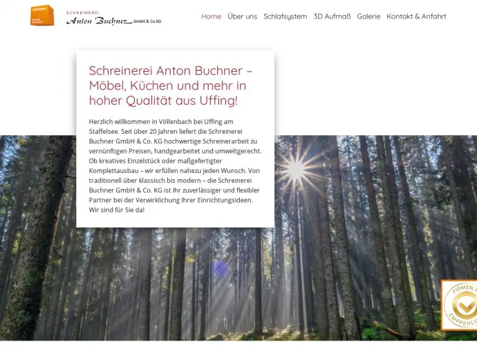 Anton Buchner - Schreinerei