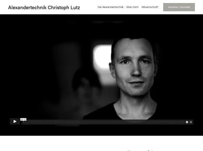 Christoph Lutz - Alexandertechnik