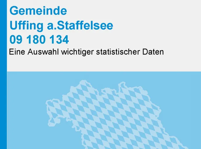 Statistische Daten der Gemeinde Uffing a. Staffelsee