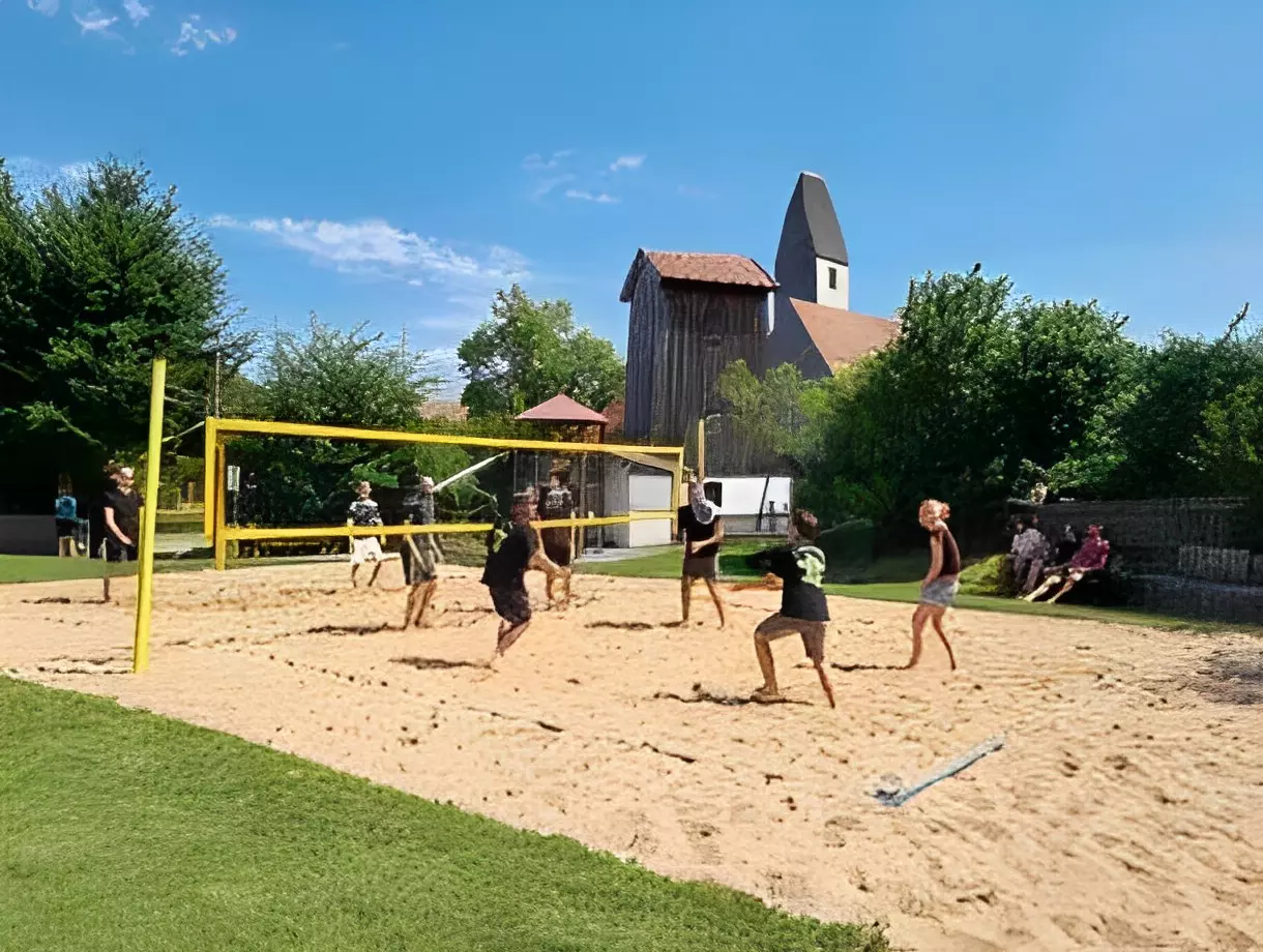 Beachvolleyball-Turnier in Schöffau
