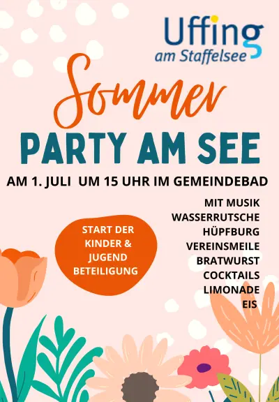 Uffing Sommerparty Am See 2022
