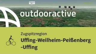 Radtour in der Zugspitzregion: Uffing-Weilheim-Peißenberg-Uffing