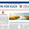 Wir über uns, Gemeinde Uffing a. Staffelsee, Ausgabe 7, Rathaus, Mitteilungsblatt Oktober 2021